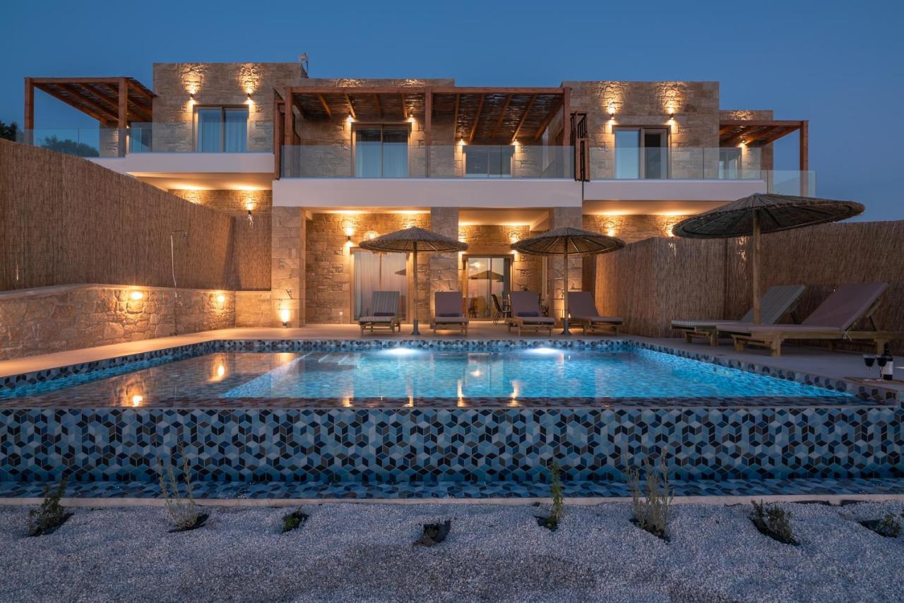 Alma Natura Villas Falasarna- Aphroditi Villa Bagian luar foto