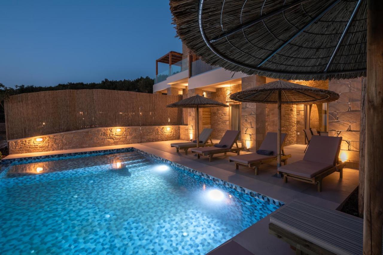 Alma Natura Villas Falasarna- Aphroditi Villa Bagian luar foto